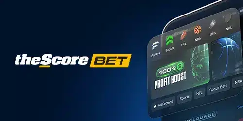 Thescorebet sportsbook bonus desktop banner